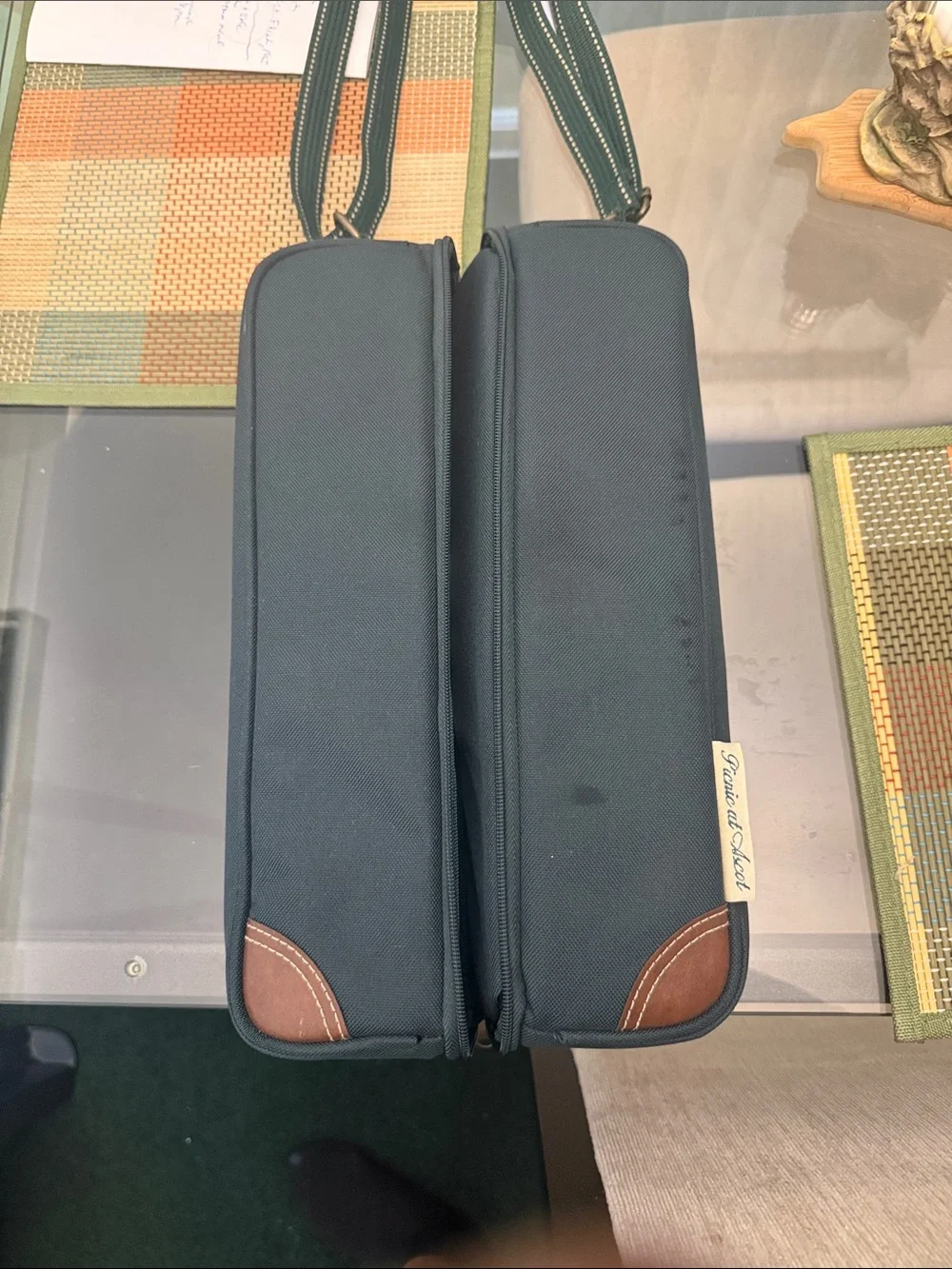 PICNIC AT ASCOT Wine for 2 Insulated Bag. Picnic style includes opener & glasses